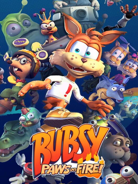 Carátula de Bubsy: Paws on Fire!