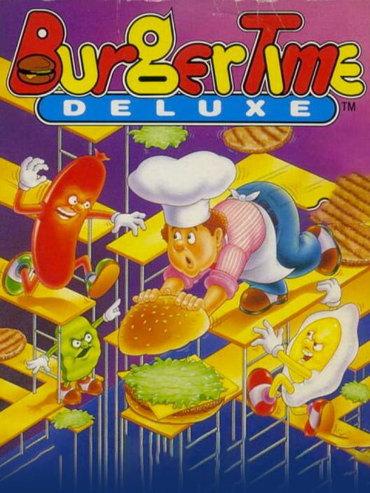 Carátula de BurgerTime Deluxe