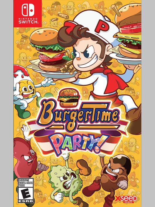 Carátula de BurgerTime Party!