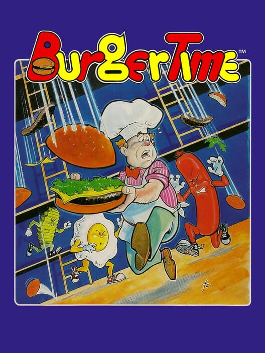 Jaquette de BurgerTime