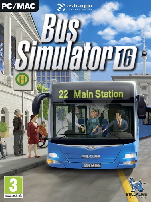 Carátula de Bus Simulator 16