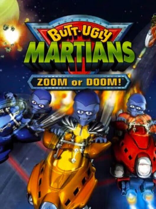 Jaquette de Butt-Ugly Martians: Zoom or Doom