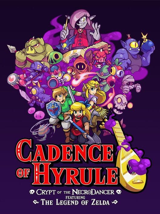 Jaquette de Cadence of Hyrule: Crypt of the NecroDancer Featuring the Legend of Zelda