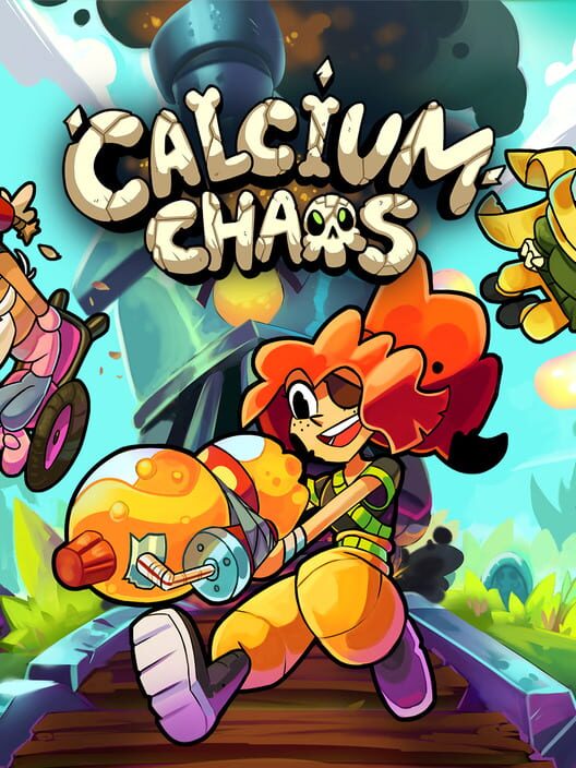 Jaquette de Calcium Chaos: Derailed