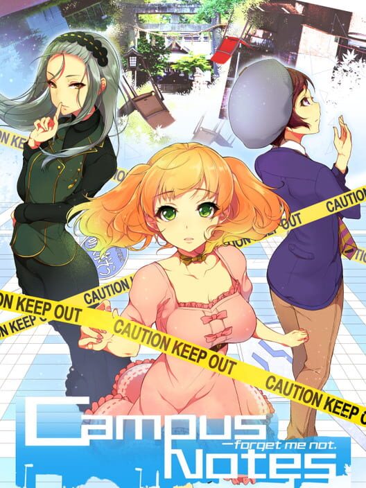 Jaquette de Campus Notes: Forget Me Not.