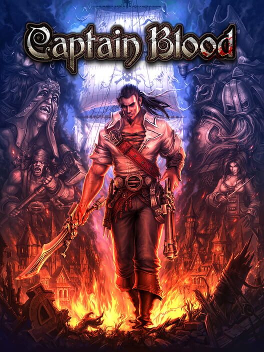 Jaquette de Captain Blood