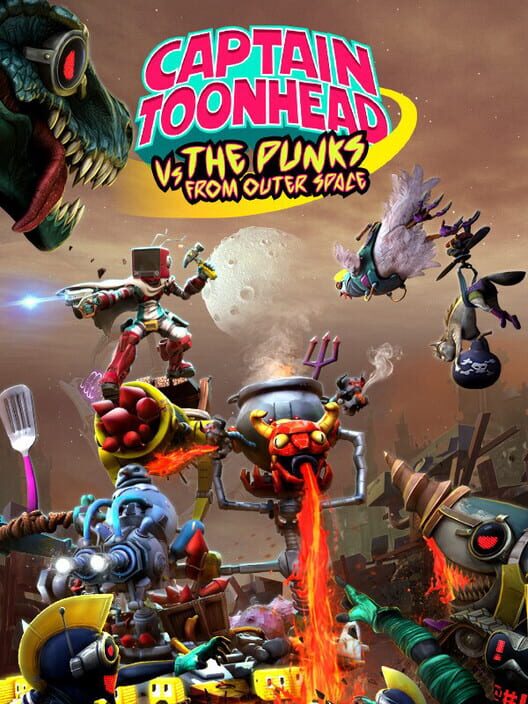Jaquette de Captain ToonHead vs. The Punks from Outer Space