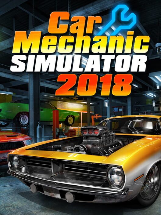 Carátula de Car Mechanic Simulator 2018