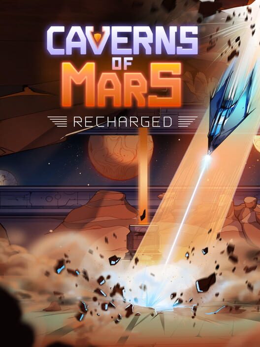 Jaquette de Caverns of Mars: Recharged