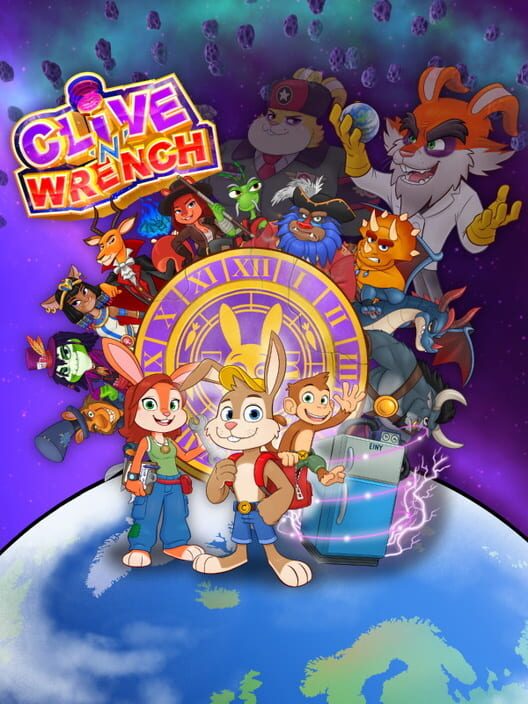 Jaquette de Clive 'N' Wrench