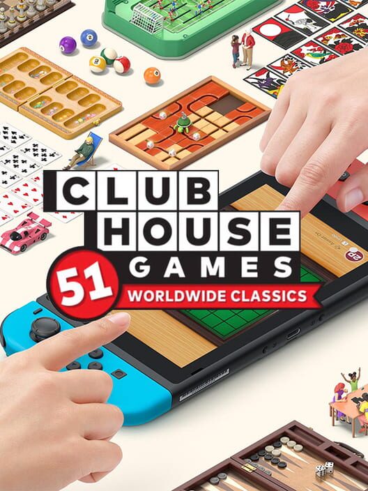 Jaquette de Clubhouse Games: 51 Worldwide Classics