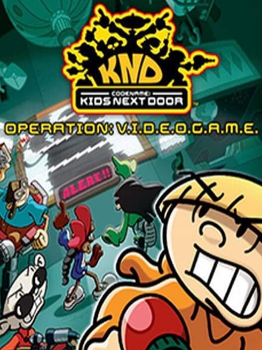 Jaquette de Codename: Kids Next Door - Operation: V.I.D.E.O.G.A.M.E.