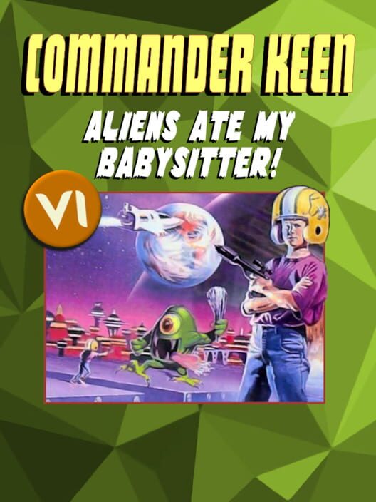 Carátula de Commander Keen in Aliens Ate My Baby Sitter!