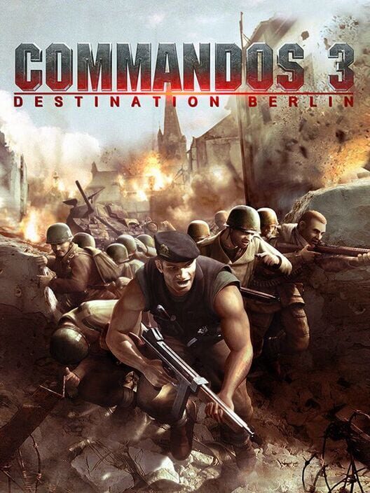 Jaquette de Commandos 3: Destination Berlin