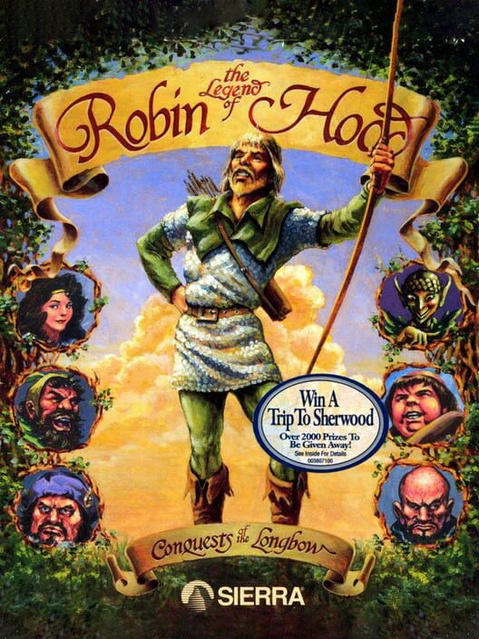 Jaquette de Conquests of the Longbow: The Legend of Robin Hood