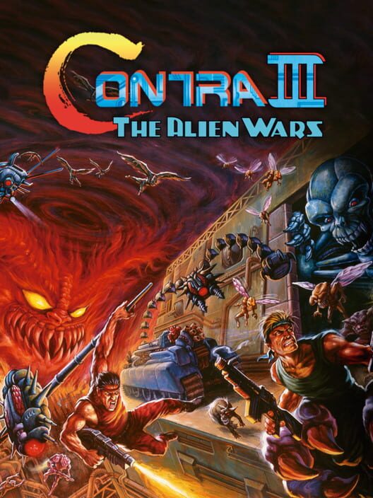 Jaquette de Contra III: The Alien Wars
