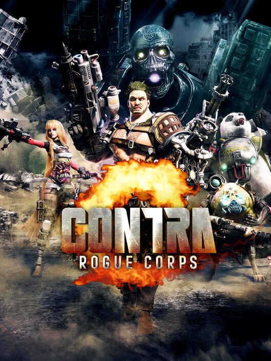 Jaquette de Contra: Rogue Corps
