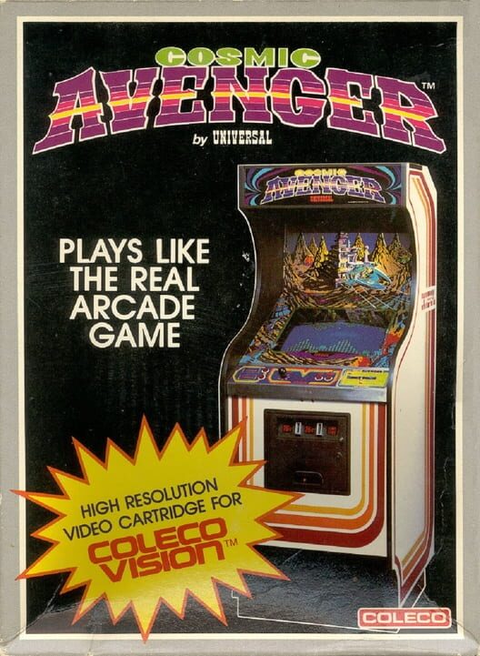 Cosmic Avenger cover art