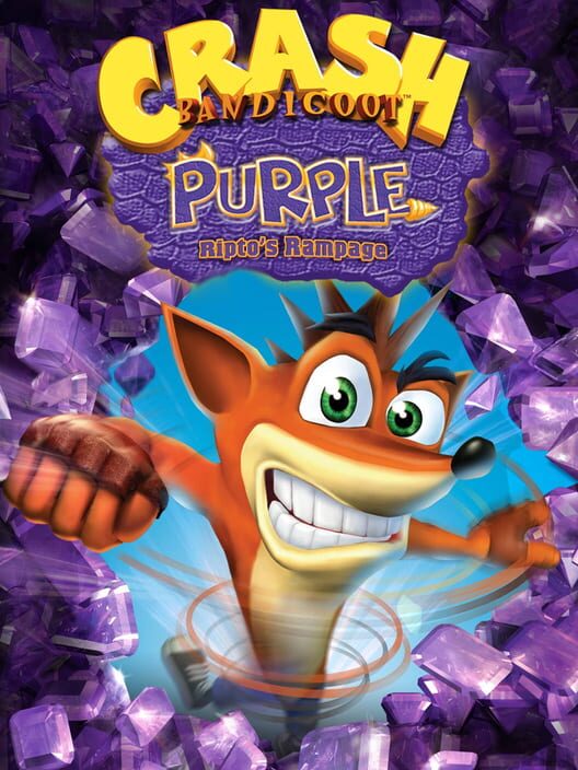 Carátula de Crash Bandicoot Purple: Ripto's Rampage