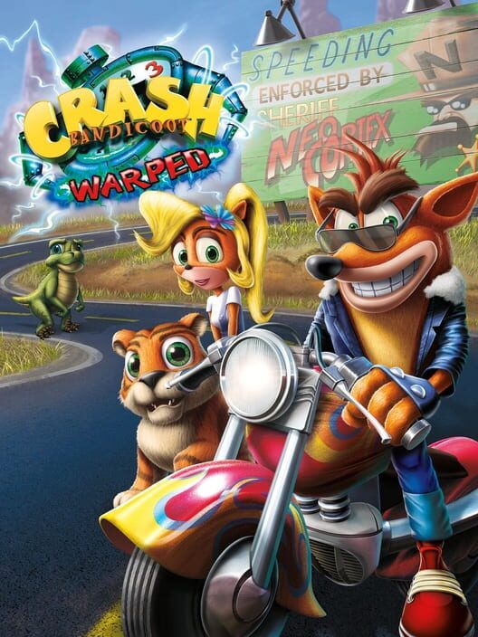 Jaquette de Crash Bandicoot: Warped