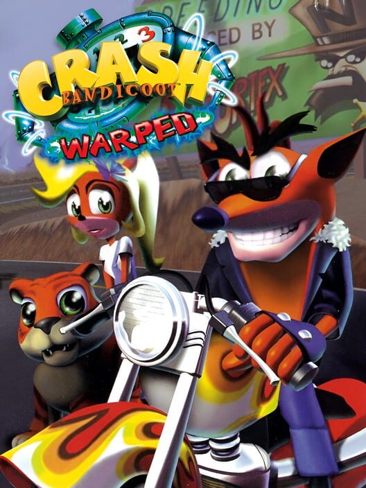 Jaquette de Crash Bandicoot: Warped