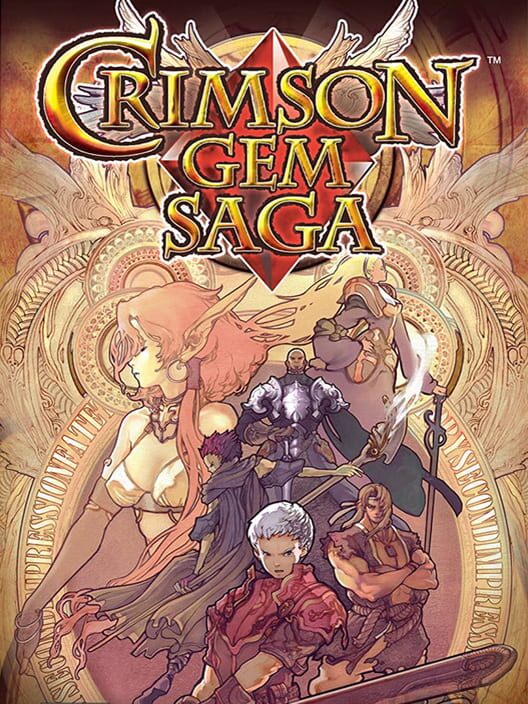 Jaquette de Crimson Gem Saga