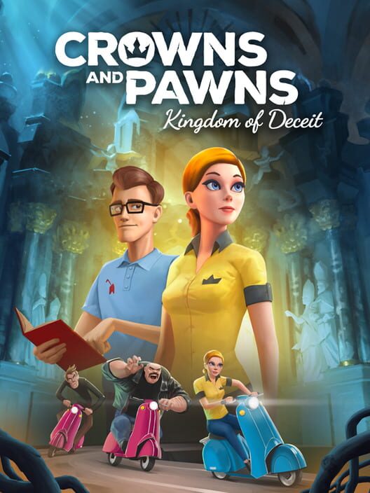 Jaquette de Crowns and Pawns: Kingdom of Deceit