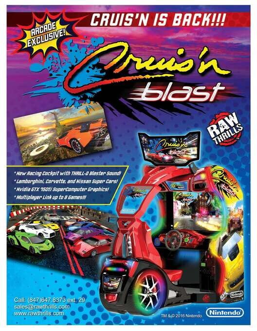 Jaquette de Cruis'n Blast