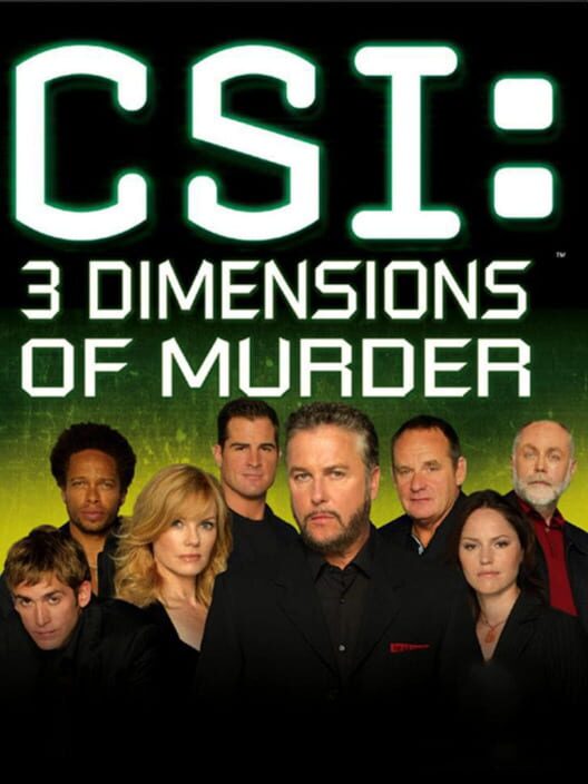 Jaquette de CSI: 3 Dimensions of Murder
