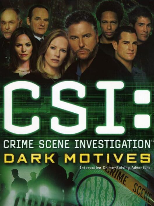 Carátula de CSI: Dark Motives