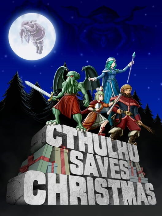 Jaquette de Cthulhu Saves Christmas
