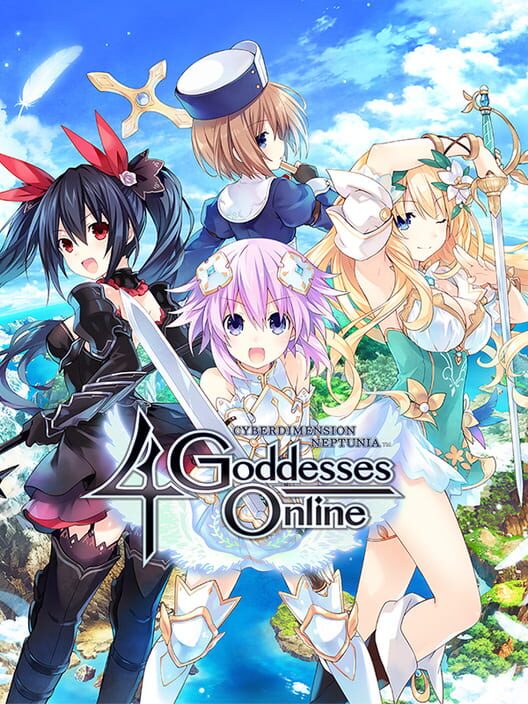 Carátula de Cyberdimension Neptunia: 4 Goddesses Online
