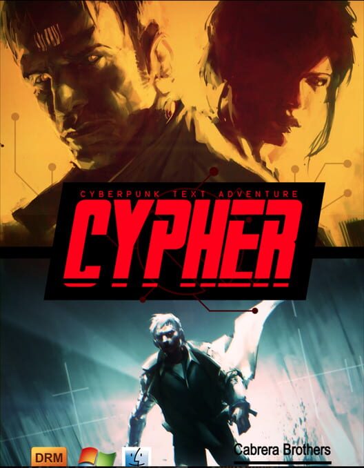 Jaquette de Cypher: Cyberpunk Text Adventure