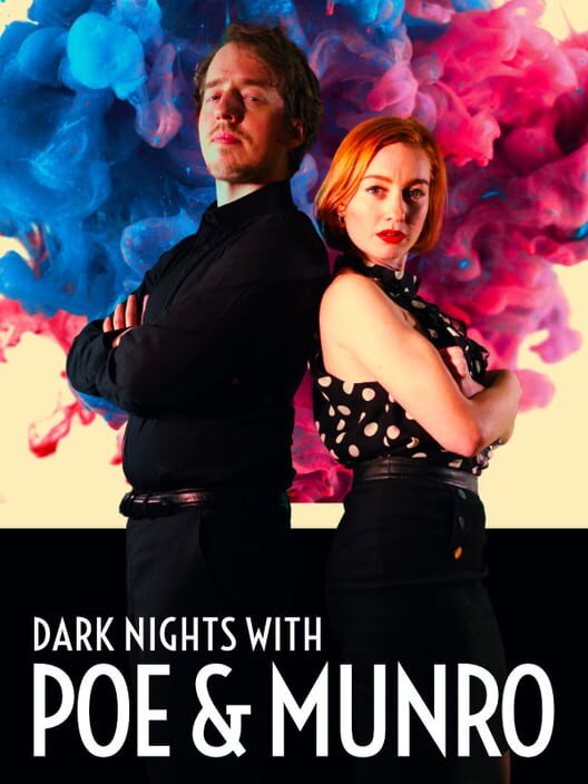 Jaquette de Dark Nights with Poe and Munro