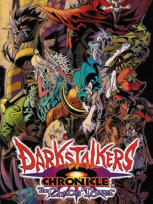 Jaquette de Darkstalkers Chronicle: The Chaos Tower