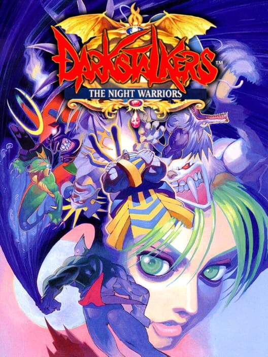 Carátula de Darkstalkers: The Night Warriors