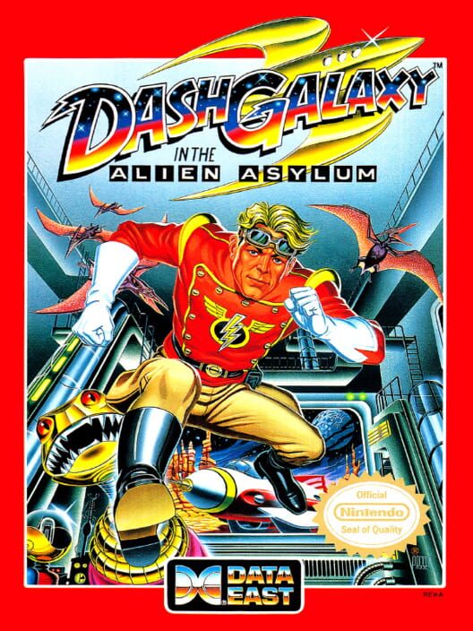 Jaquette de Dash Galaxy in the Alien Asylum