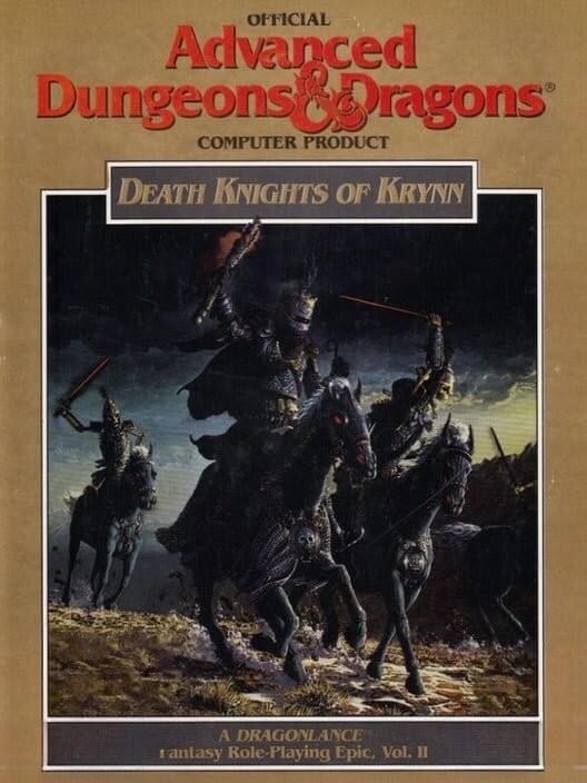 Carátula de Death Knights of Krynn