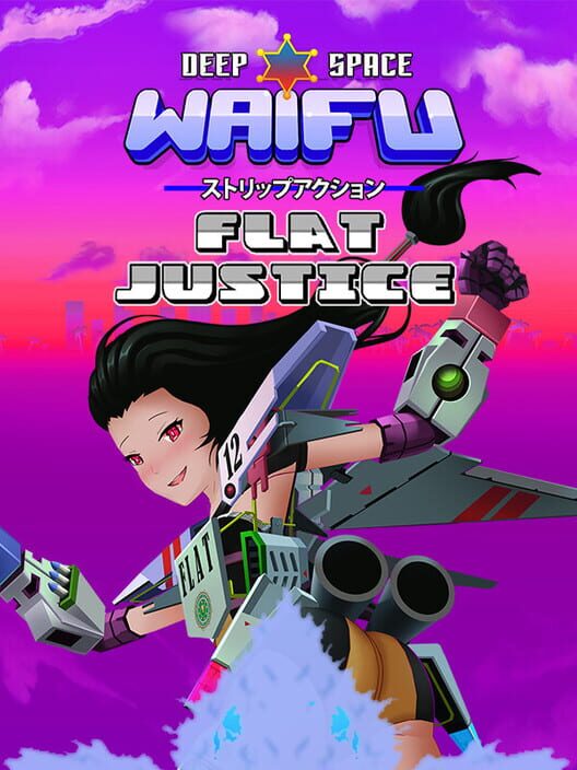 Jaquette de Deep Space Waifu: Flat Justice