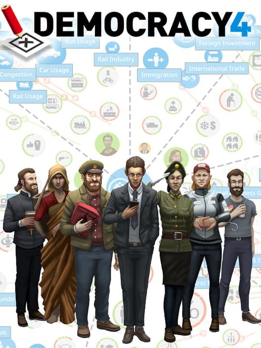 Democracy 4 cover art