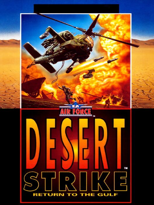 Carátula de Desert Strike: Return to the Gulf