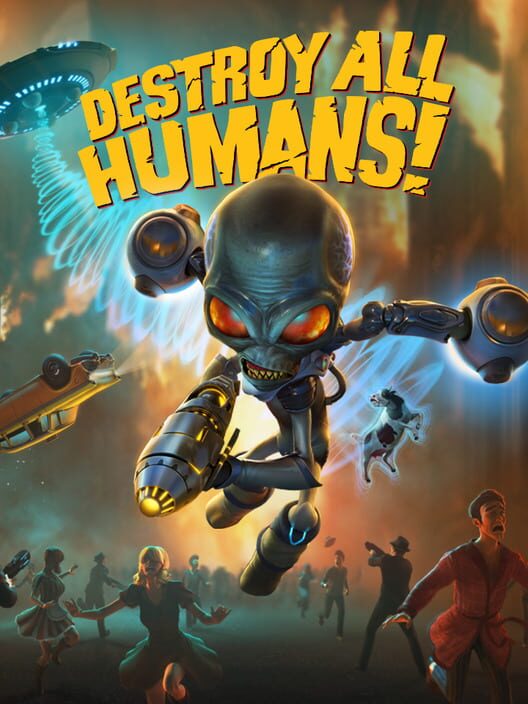 Jaquette de Destroy All Humans!
