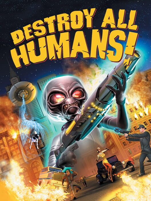 Jaquette de Destroy All Humans!