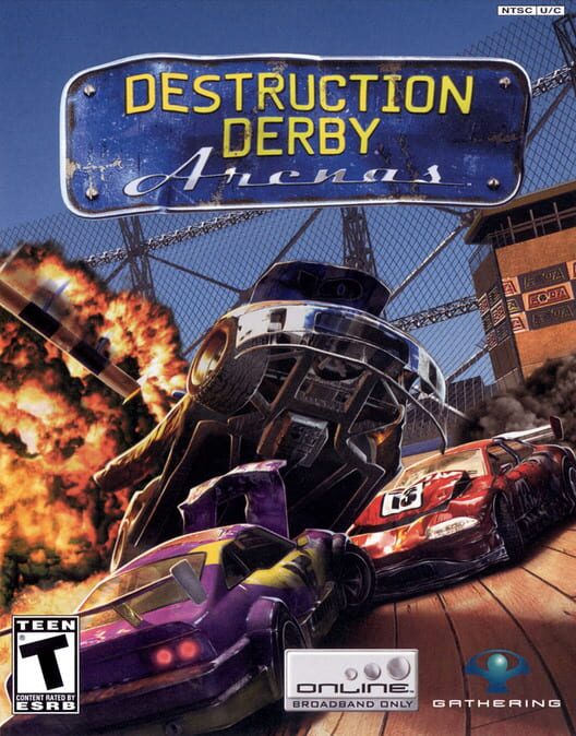 Jaquette de Destruction Derby: Arenas