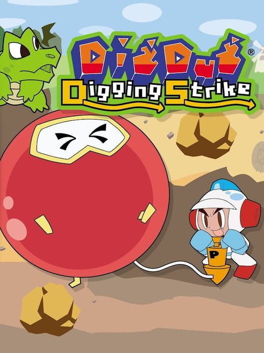 Jaquette de Dig Dug: Digging Strike