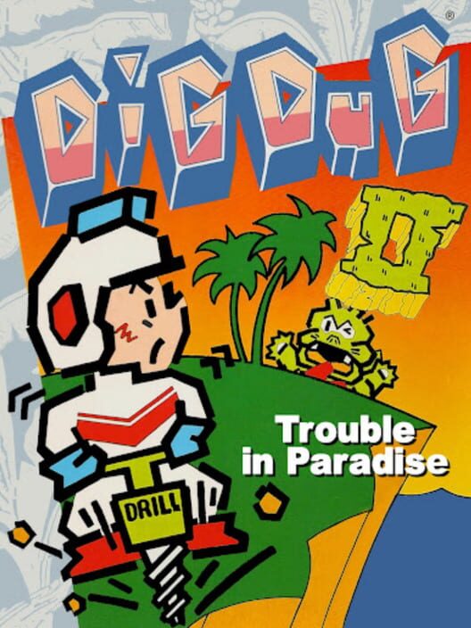 Carátula de Dig Dug II: Trouble in Paradise