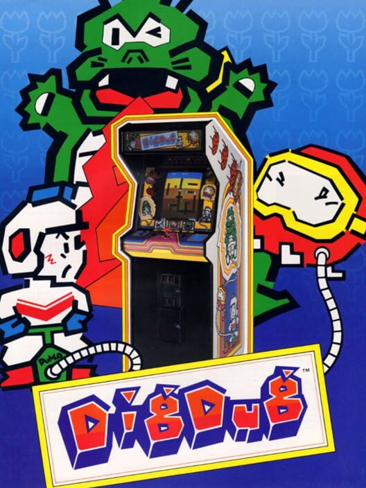 Jaquette de Dig Dug