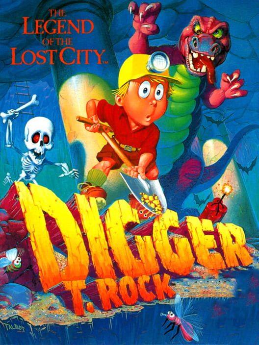 Jaquette de Digger T. Rock: The Legend of the Lost City
