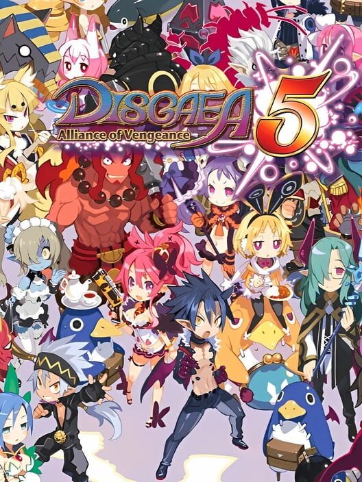 Carátula de Disgaea 5: Alliance of Vengeance