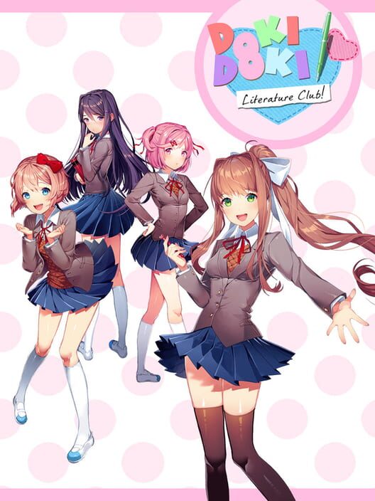 Jaquette de Doki Doki Literature Club!